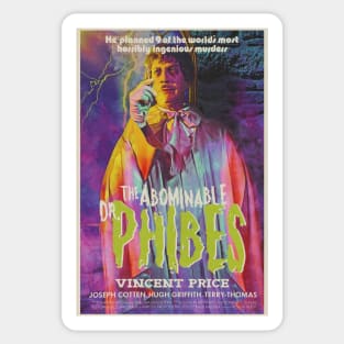 The Abominable Dr. Phibes Sticker